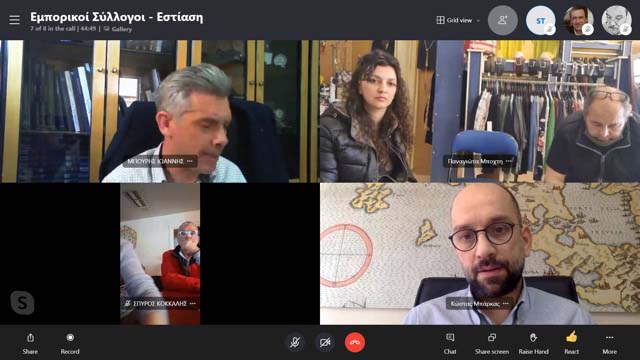 Κώστας Μπάρκας: Αγωνία του για το σήμερα και την «επόμενη μέρα» εκφράζει ο εμπορικός κόσμος του Ν. Πρέβεζας